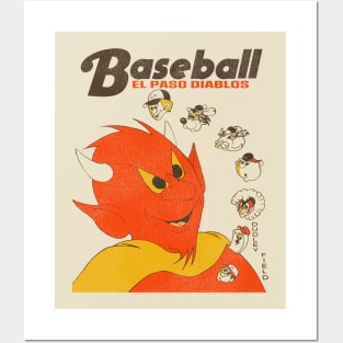 Defunct El Paso Diablos Baseball Posters and Art